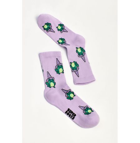 Носки SUPER SOCKS Лягушка волшебник (размер 40-45)
