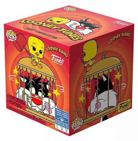 Набор фигурки Funko POP! и футболка Сильвестр и Твити (Sylvester & Tweety) Exclusive изображение 5