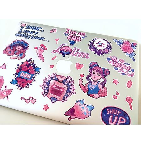 Наклейки Лолита стикеры NKS изображение 2