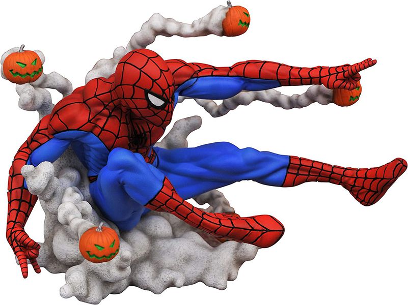 Фигурка Человек-Паук - Взрыв (Spider-Man Pumpkin Bomb Marvel Gallery) 15 см лицензия изображение 2