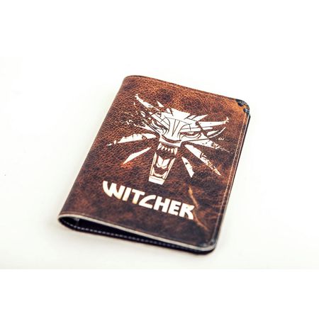 Обложка для паспорта Ведьмак - Школа Волка (Witcher)