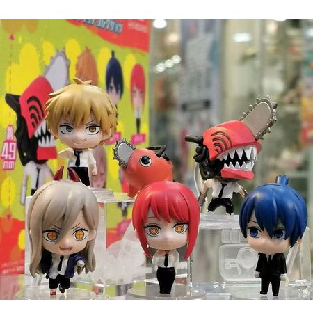 Случайная фигурка Человек-Бензопила (Chainsaw Man) 3 см