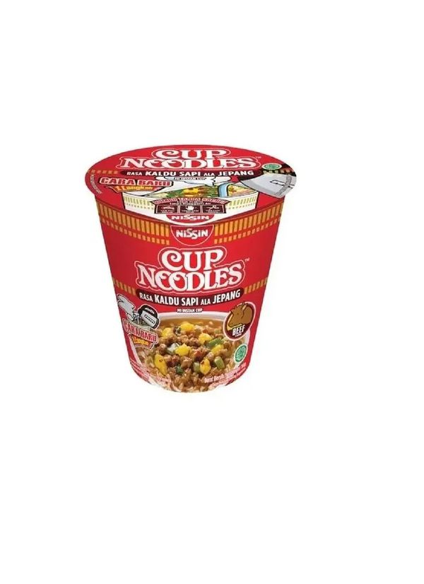 Лапша Nissin Beef Cup с говядиной