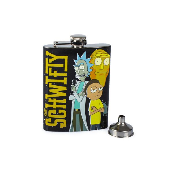 Фляжка Рик и Морти (Rick and Morty) УЦЕНКА