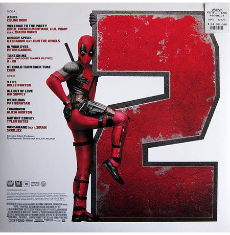 Виниловая пластинка Дэдпул 2 (Deadpool 2 - OST) изображение 3