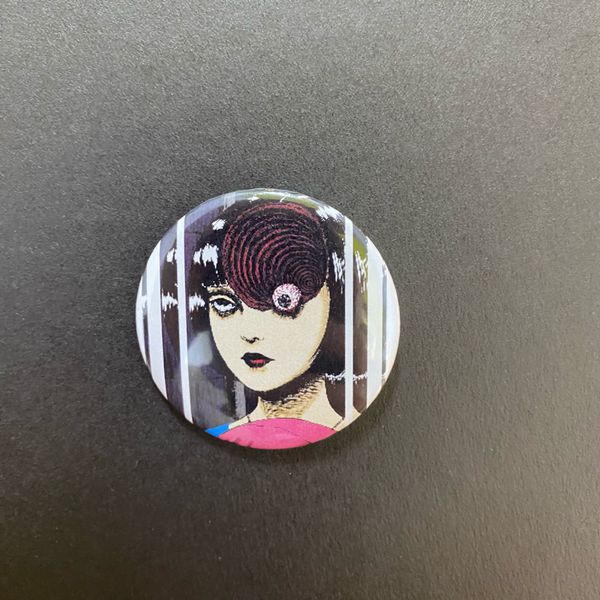 Значок Дзюндзи Ито - Спираль (Junji Ito - Uzumaki) 4,5 см