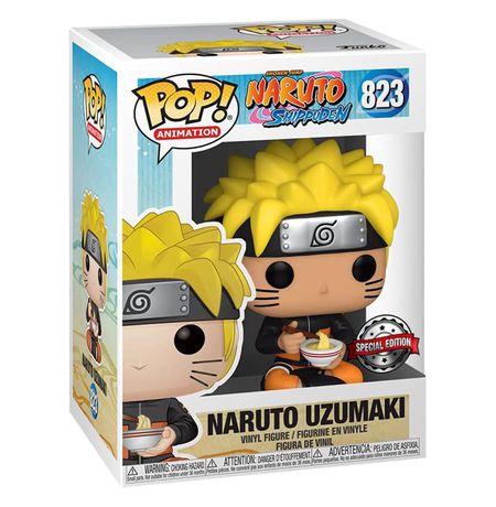 Фигурка Funko POP! Наруто с лапшой Эксклюзив (Naruto with Noodles Exclusive) №823 изображение 2
