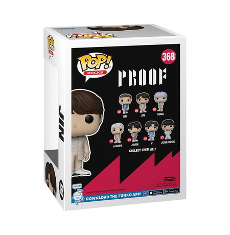 Фигурка Funko POP! BTS - Чин (Jin - Proof) изображение 3