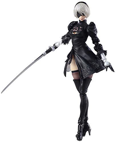Фигурка NieR Automata 2B & Machine Lifeform Type B Square Enix 15 см изображение 3