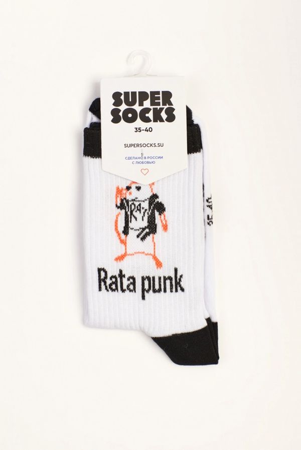 Носки SUPER SOCKS Rata punk (размер 35-40)