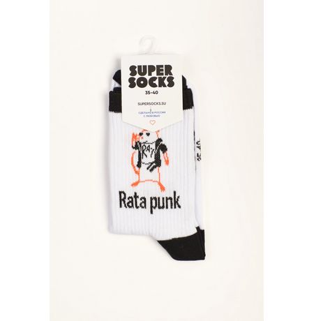 Носки SUPER SOCKS Rata punk (размер 35-40)