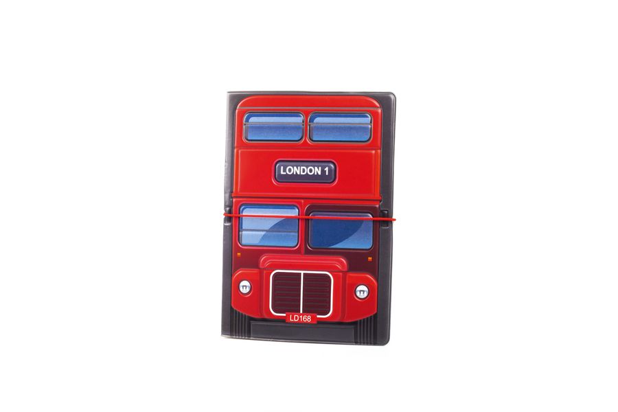 Обложка на паспорт Лондон: автобус