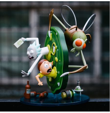 Фигурка Рик и Морти в портале (Rick and Morty) изображение 6