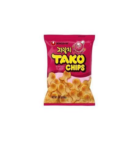 Чипсы Nongshim Осьминог Тако 60 г