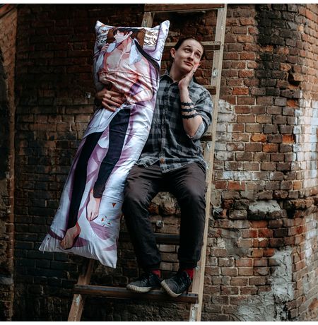 Дакимакура Геншин Импакт - Чжун Ли (Genshin Impact - Zhongli) изображение 3