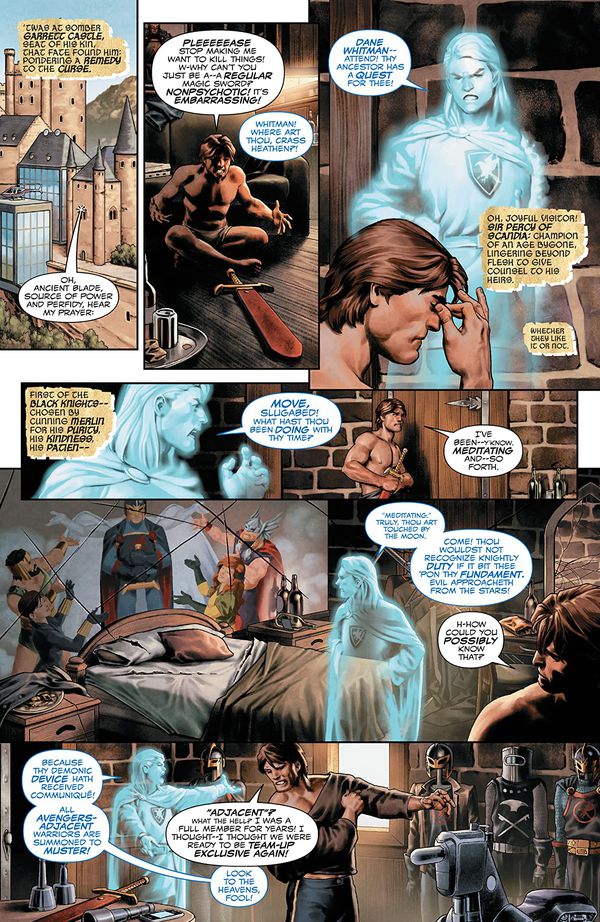 King In Black: Black Knight #1A изображение 3