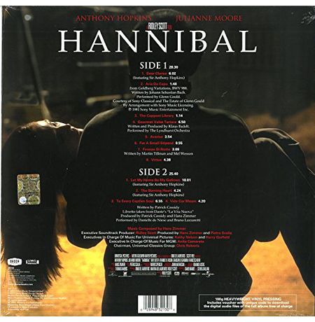 Виниловая пластинка Hans Zimmer – Hannibal OST (Саундтрек, 180 g) изображение 2