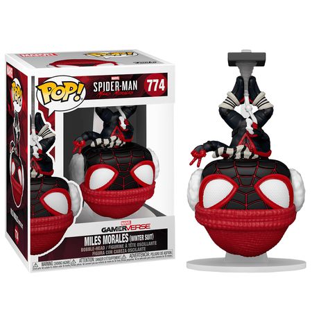 Фигурка Funko POP! Человек-Паук - Майлз Моралес в зимнем костюме Эксклюзив (Miles Morales)