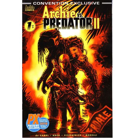 ARCHIE VS PREDATOR 2 #1 обложка SDCC 2019