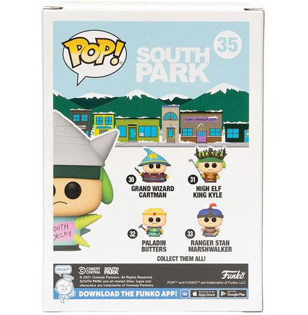 Фигурка Funko POP! Южный Парк - Кайл Кариес Эксклюзив (South Park Kyle As Tooth Decay NYCC 2021 Exc) изображение 5