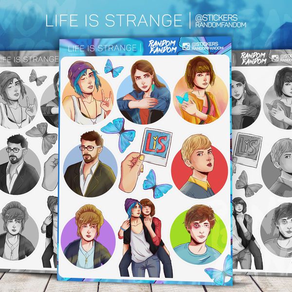Набор стикеров Life is strange