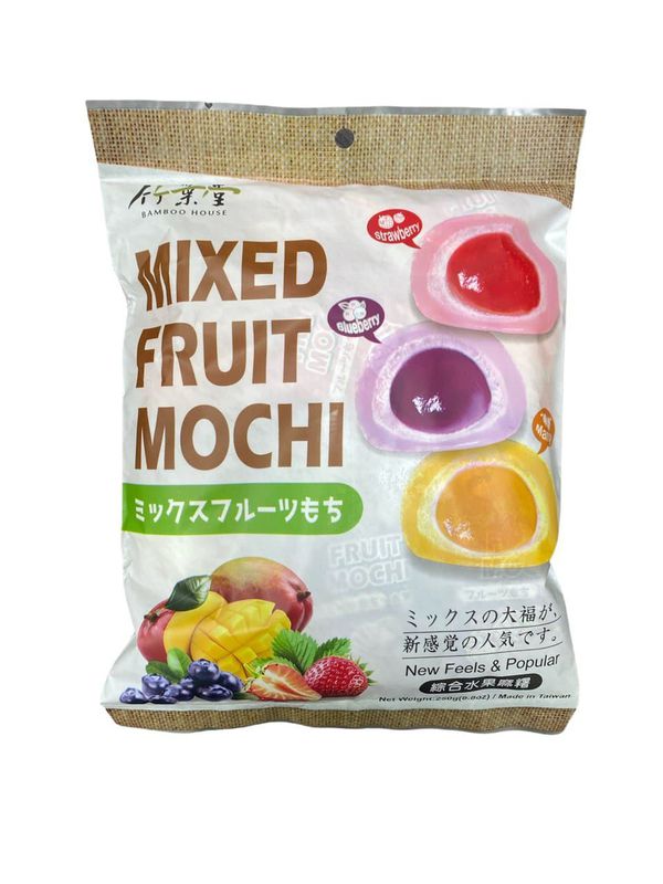 Моти Bamboo House Микс Фруктов - Mixed Fruit, 250 г