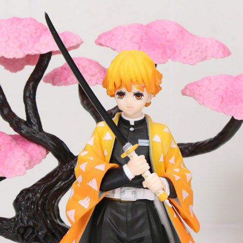 Фигурка Клинок рассекающий демонов - Зеницу Агацума и сакура (Demon Slayer Kimetsu no Yaiba) изображение 3