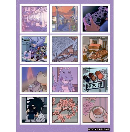 Набор стикеров Japan Mood STICKERS.ONE