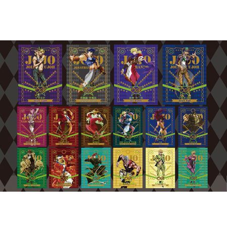 Коллекционные карточки JoJo’s Bizarre Adventure Premium Royal Box 36 штук в боксе (Джо Джо) изображение 7