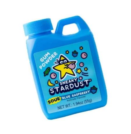 Жевательная резинка Sneaky Stardust sour, ежевика (порошок)