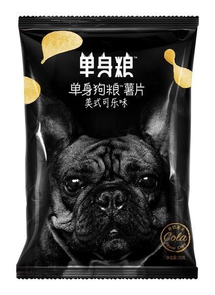 Чипсы Single dog, кола