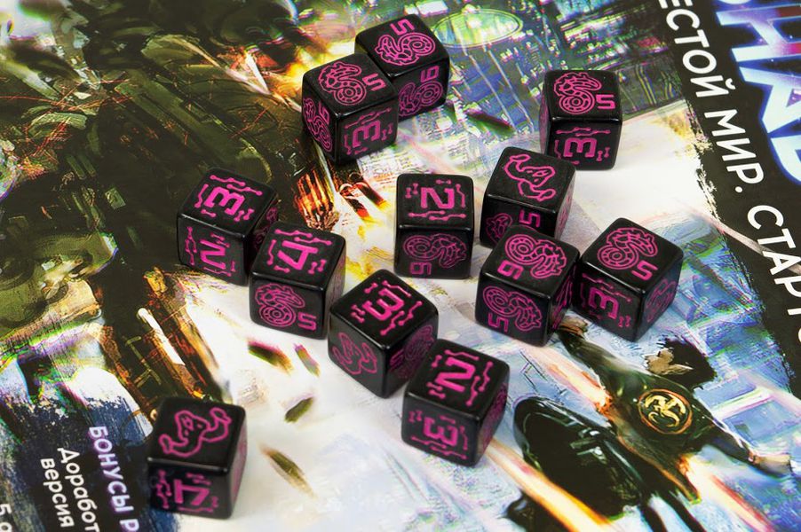 Настольная игра Shadowrun: Шестой мир. Стартовый набор изображение 4