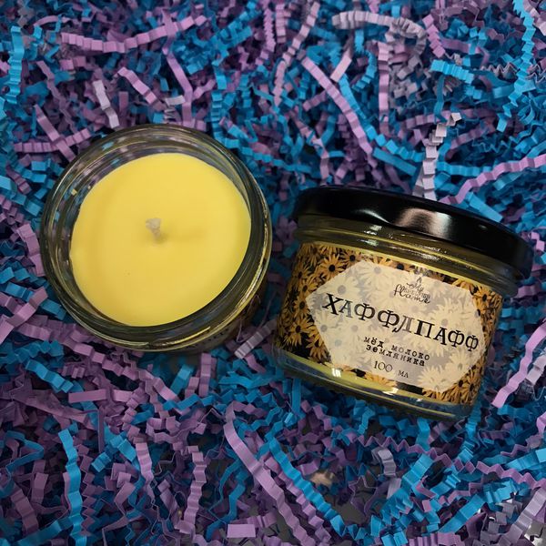 Свеча Гарри Поттер: Пуффендуй, ароматическая (Harry Potter)