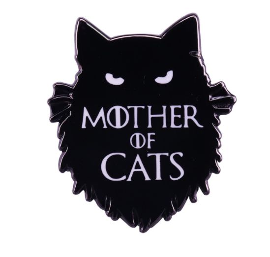 Значок Игра Престолов - Мать котов (Game of Thrones - Mother of cats)