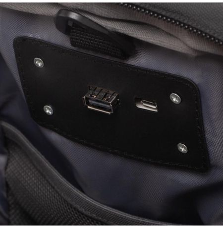 Рюкзак Flash с LED подсветкой и зарядкой (антивор) 50х35х13 см изображение 5