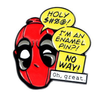 Значок Дэдпул комикс (Deadpool)