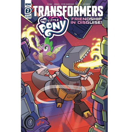 My Little Pony Transformers Friendship In Disguise #2A