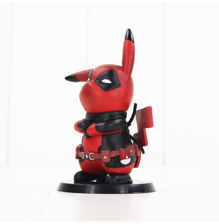 Фигурка Пикачу Дэдпул (Pikachu Deadpool) изображение 3