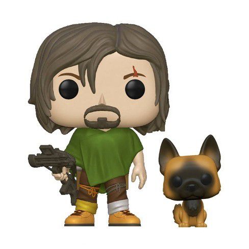 Фигурка Funko POP! Ходячие мертвецы - Дэрил с собакой (Walking Dead - Daryl with dog)