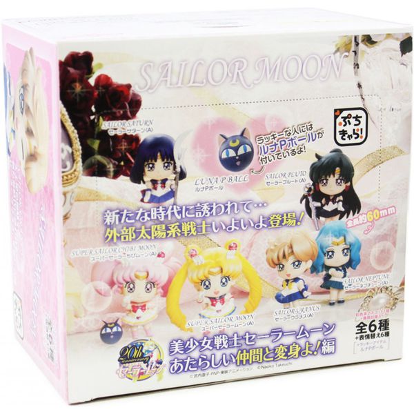 Случайная фигурка Сейлор Мун 2-ая серия (Sailor Moon) 6 шт 4 cm изображение 2