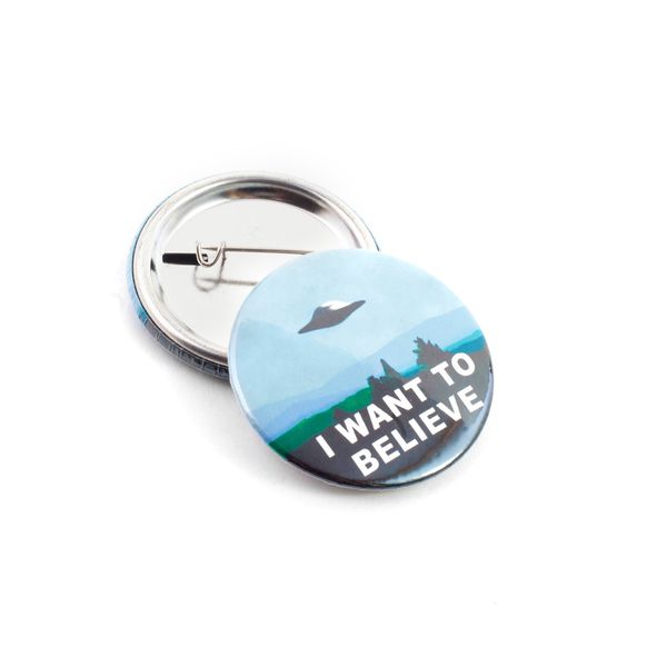 Значок Секретные Материалы (X-Files: I Want To Believe)