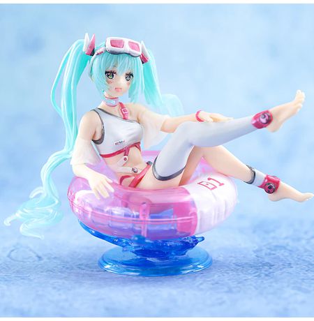 Фигурка Хатсуне Мику в круге (Hatsune Miku Aqua Float Girls Ver.) копия изображение 4