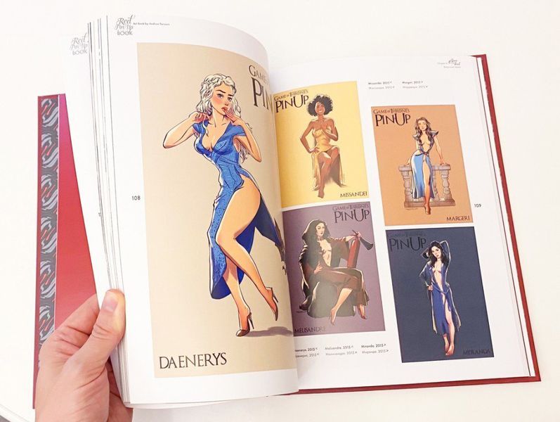 Артбук Red Pin-Up Book (18+) изображение 4