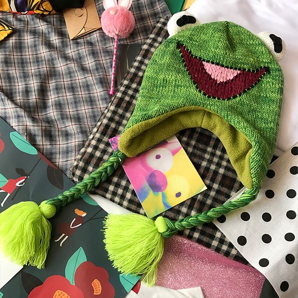 Шапка Кермит Улица Сезам (Kermit Sesame Street) изображение 6