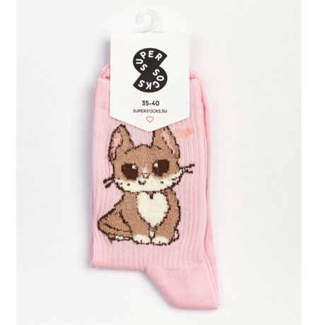 Носки SUPER SOCKS Котик изображение 2