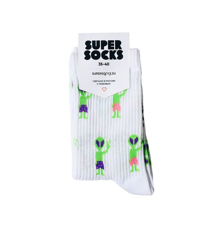 Носки SUPER SOCKS Инопланетянин
