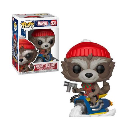 Фигурка Funko POP! Рокета Новогодний (Rocket - Holiday)