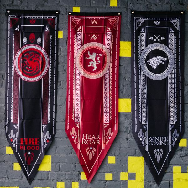 Флаг Игра Престолов: Старки (Game of Thrones: Stark)  изображение 2