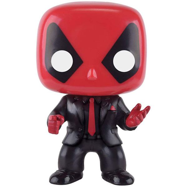 Фигурка Funko POP! Дэдпул в костюме Эксклюзив (Deadpool Black Suit PX Eclusive) изображение 2