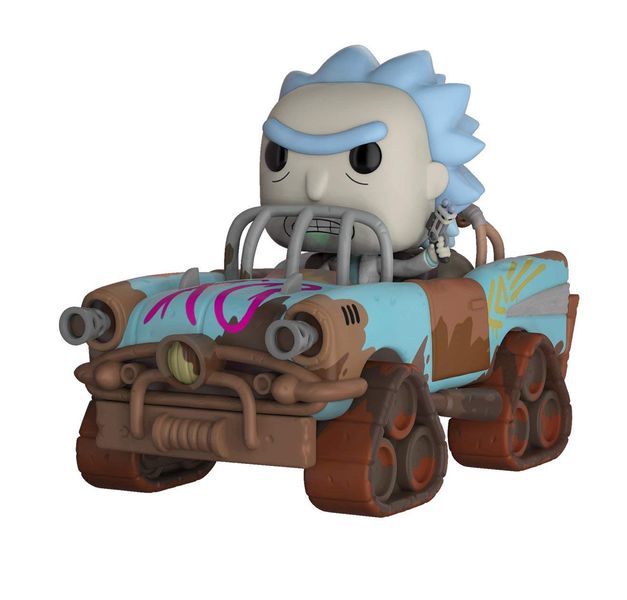 Фигурка Funko POP! Рик и Морти - Безумный Макс Рик Санчез (Mad Max Rick)